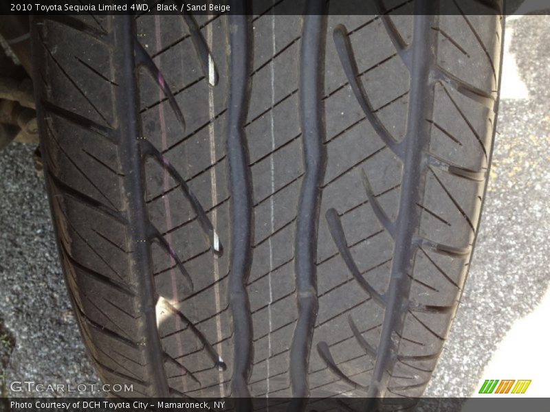 Black / Sand Beige 2010 Toyota Sequoia Limited 4WD