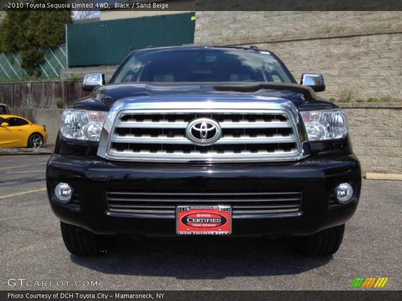 Black / Sand Beige 2010 Toyota Sequoia Limited 4WD