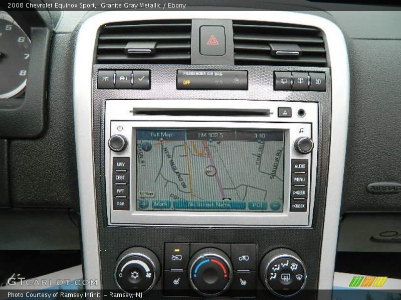 Granite Gray Metallic / Ebony 2008 Chevrolet Equinox Sport