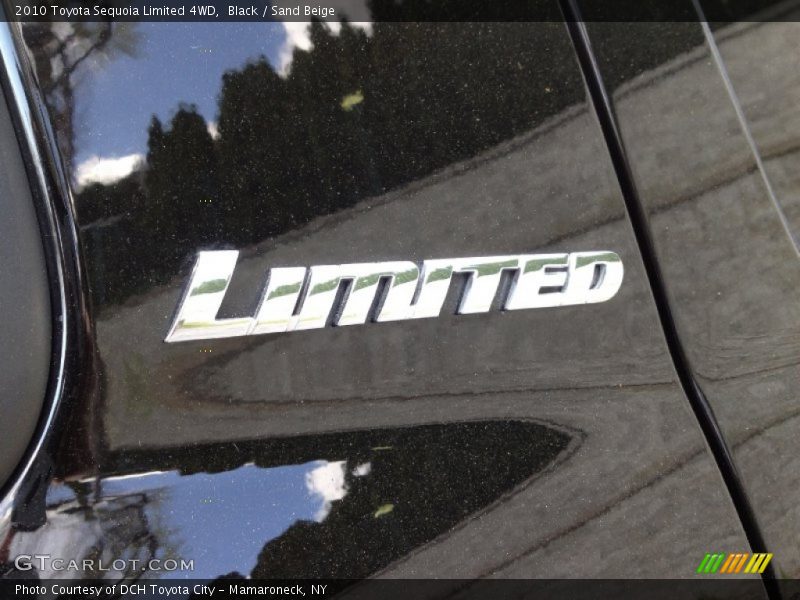 Black / Sand Beige 2010 Toyota Sequoia Limited 4WD