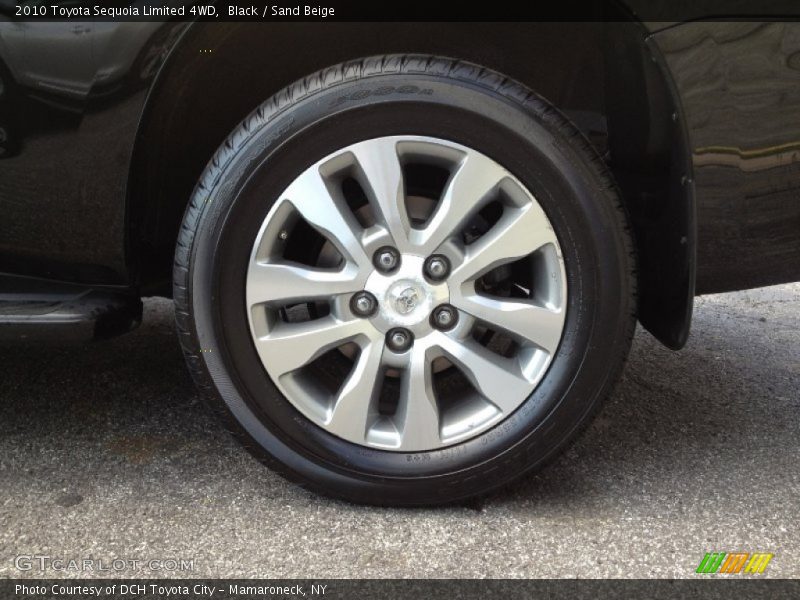 Black / Sand Beige 2010 Toyota Sequoia Limited 4WD