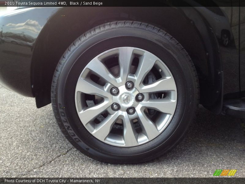 Black / Sand Beige 2010 Toyota Sequoia Limited 4WD