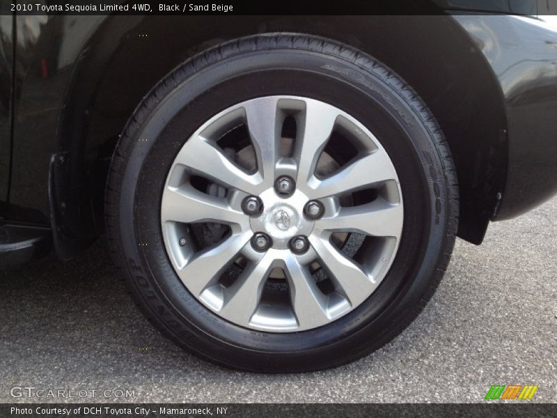 Black / Sand Beige 2010 Toyota Sequoia Limited 4WD