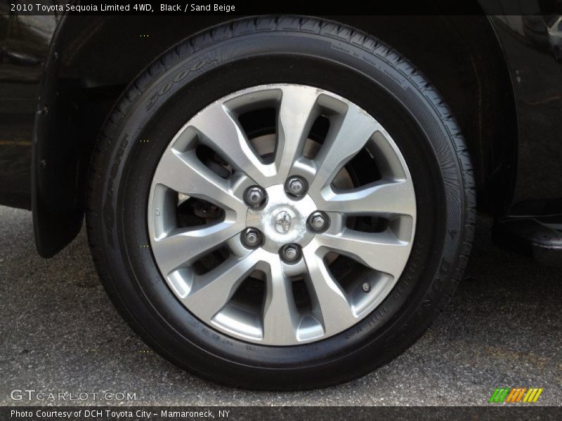 Black / Sand Beige 2010 Toyota Sequoia Limited 4WD