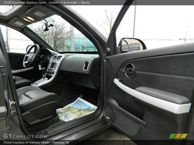 Granite Gray Metallic / Ebony 2008 Chevrolet Equinox Sport