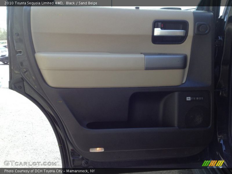 Black / Sand Beige 2010 Toyota Sequoia Limited 4WD