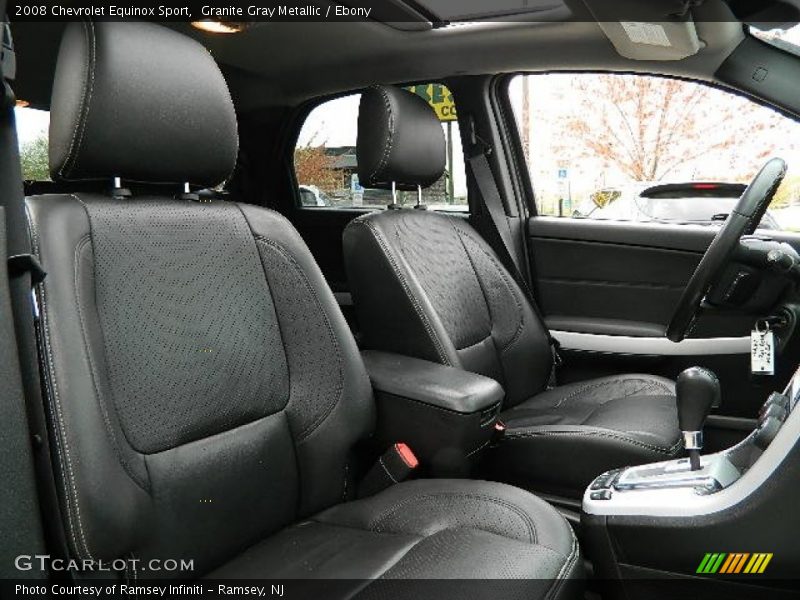Granite Gray Metallic / Ebony 2008 Chevrolet Equinox Sport