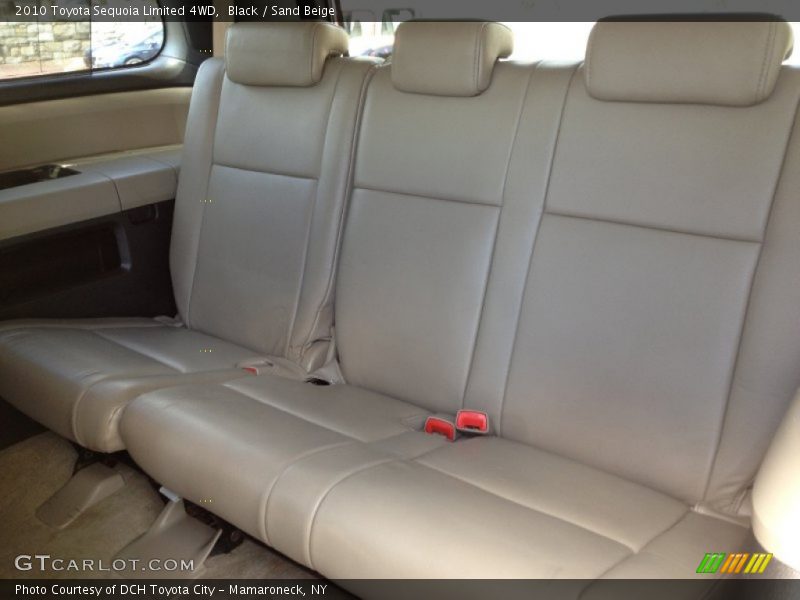 Black / Sand Beige 2010 Toyota Sequoia Limited 4WD