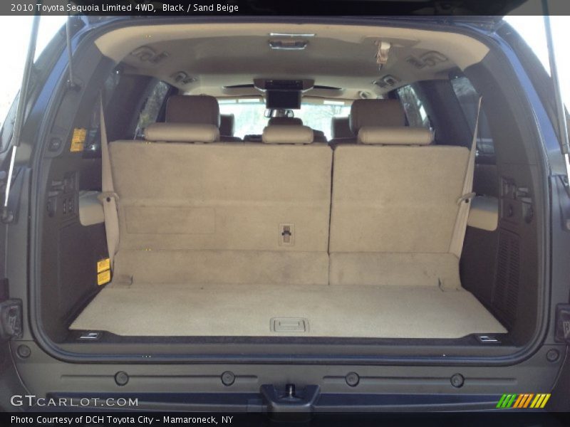 Black / Sand Beige 2010 Toyota Sequoia Limited 4WD