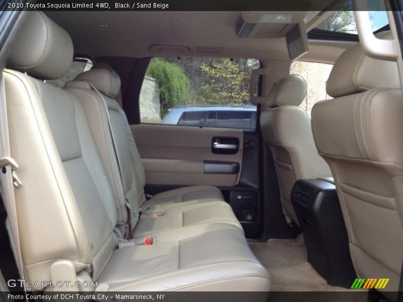 Black / Sand Beige 2010 Toyota Sequoia Limited 4WD