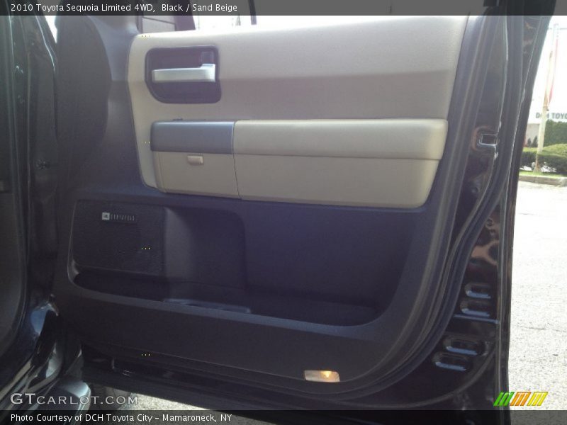 Black / Sand Beige 2010 Toyota Sequoia Limited 4WD