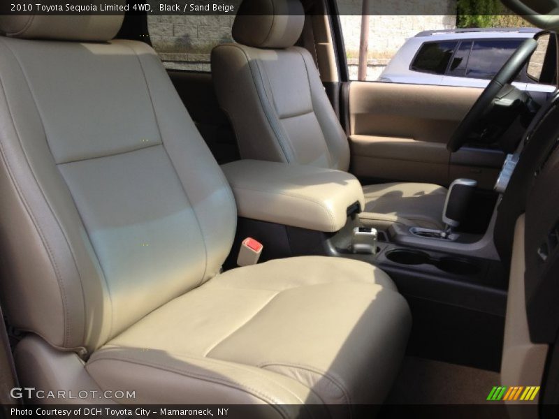 Black / Sand Beige 2010 Toyota Sequoia Limited 4WD