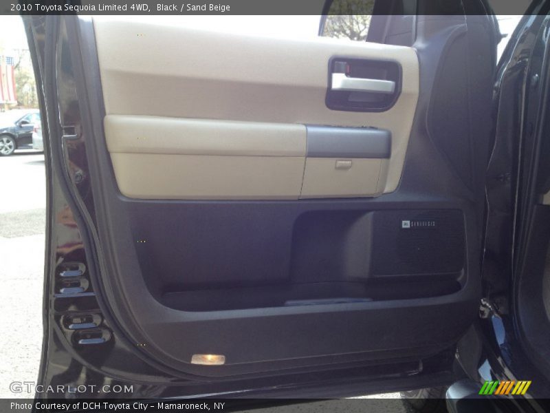Black / Sand Beige 2010 Toyota Sequoia Limited 4WD