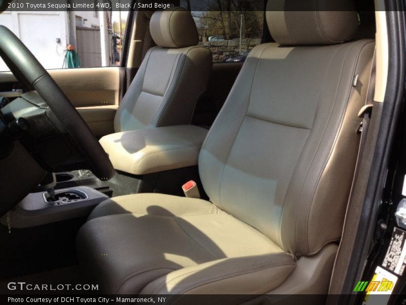 Black / Sand Beige 2010 Toyota Sequoia Limited 4WD