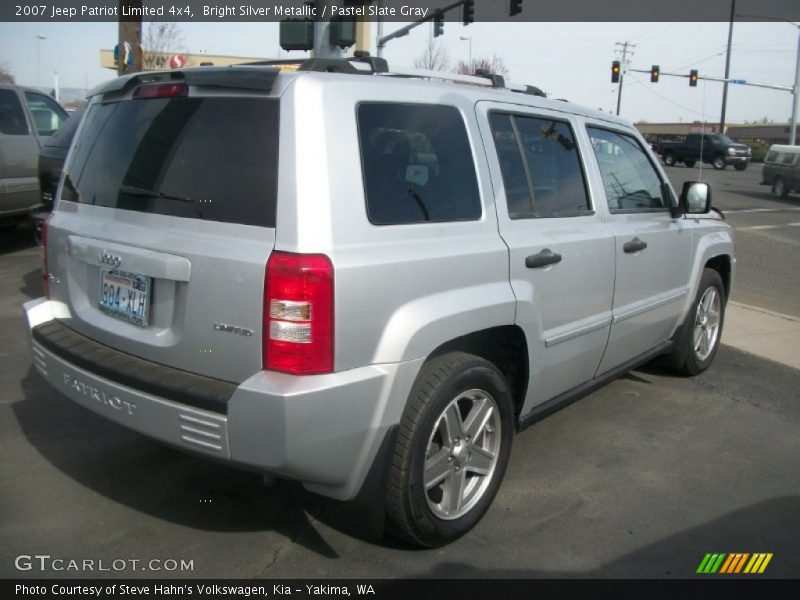 Bright Silver Metallic / Pastel Slate Gray 2007 Jeep Patriot Limited 4x4
