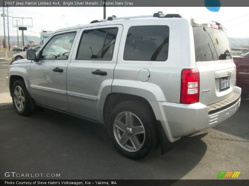 Bright Silver Metallic / Pastel Slate Gray 2007 Jeep Patriot Limited 4x4
