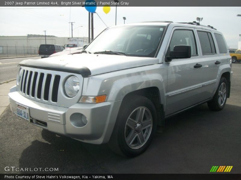 Bright Silver Metallic / Pastel Slate Gray 2007 Jeep Patriot Limited 4x4