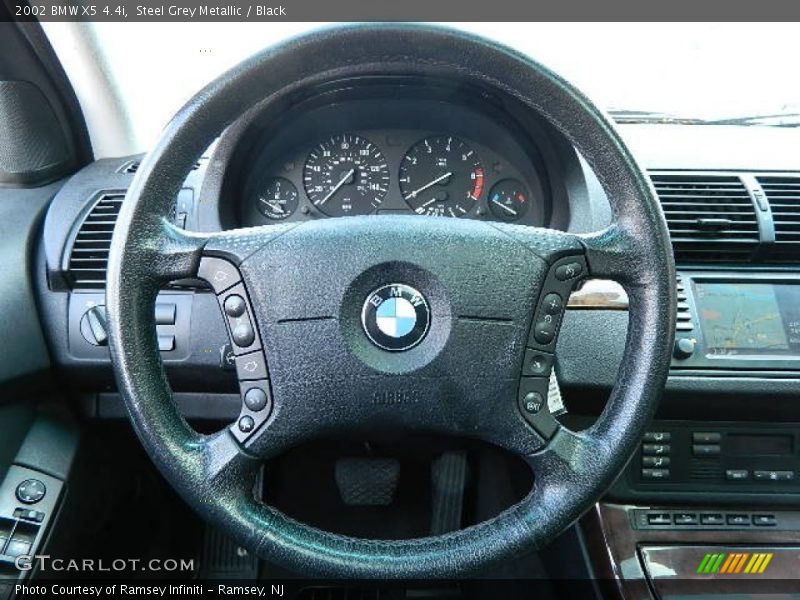Steel Grey Metallic / Black 2002 BMW X5 4.4i