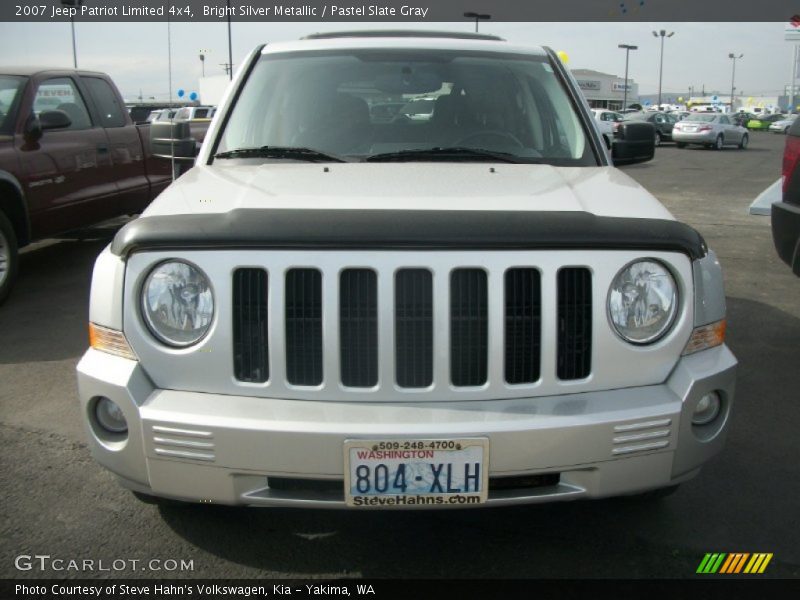 Bright Silver Metallic / Pastel Slate Gray 2007 Jeep Patriot Limited 4x4