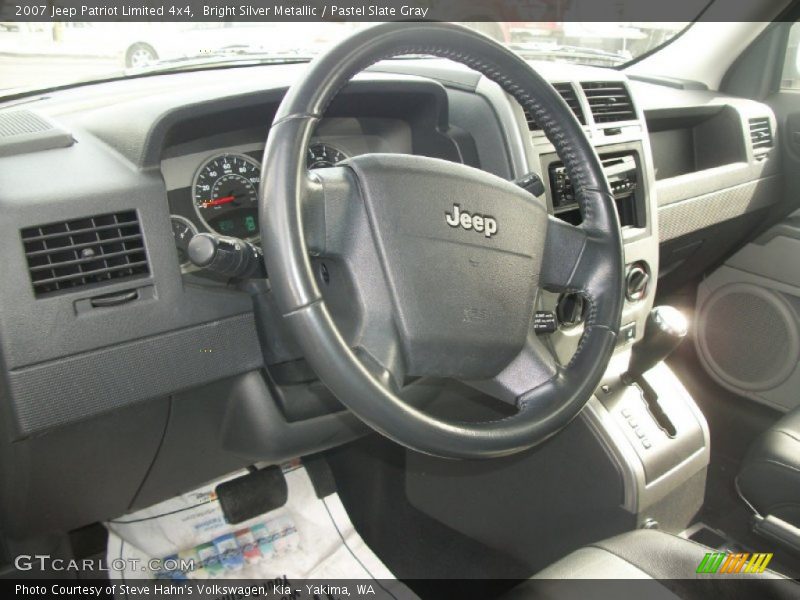 Bright Silver Metallic / Pastel Slate Gray 2007 Jeep Patriot Limited 4x4