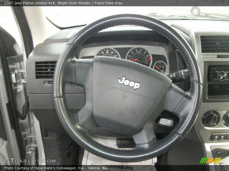Bright Silver Metallic / Pastel Slate Gray 2007 Jeep Patriot Limited 4x4