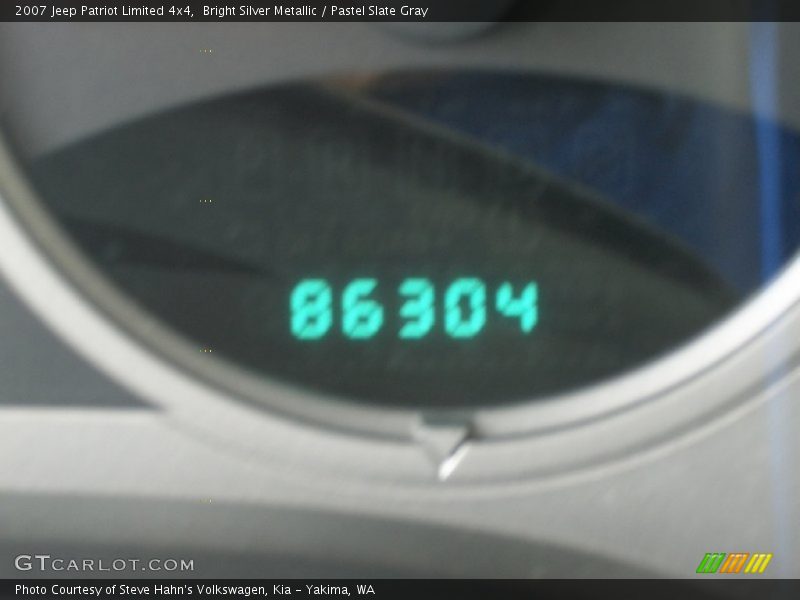 Bright Silver Metallic / Pastel Slate Gray 2007 Jeep Patriot Limited 4x4