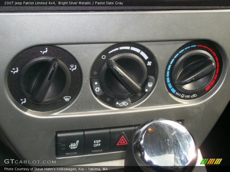 Bright Silver Metallic / Pastel Slate Gray 2007 Jeep Patriot Limited 4x4