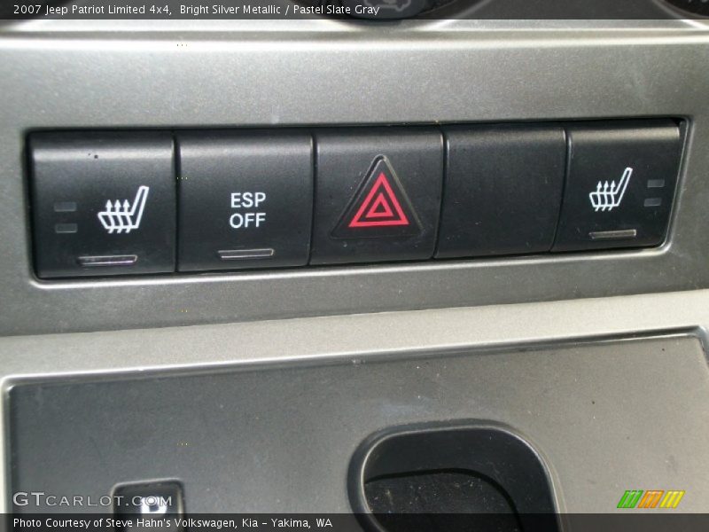 Bright Silver Metallic / Pastel Slate Gray 2007 Jeep Patriot Limited 4x4