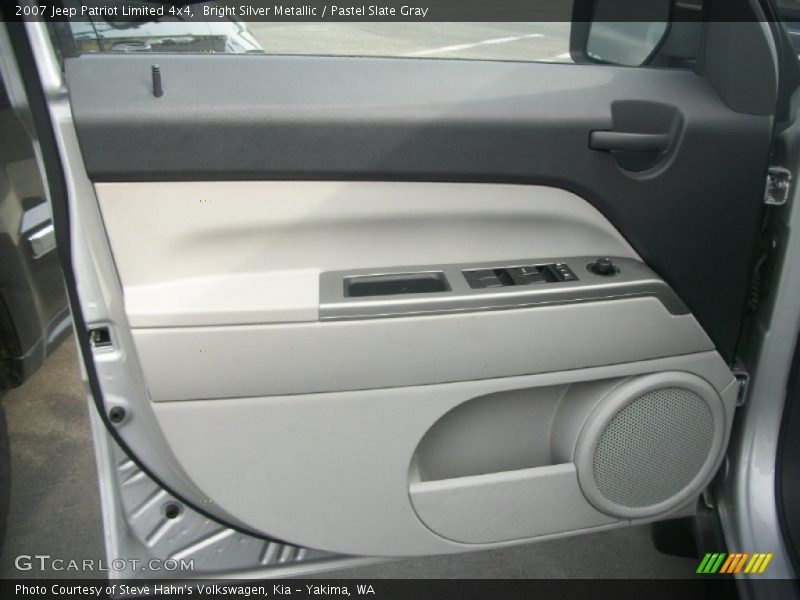 Bright Silver Metallic / Pastel Slate Gray 2007 Jeep Patriot Limited 4x4
