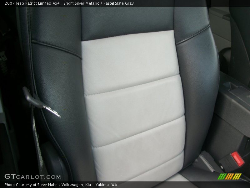 Bright Silver Metallic / Pastel Slate Gray 2007 Jeep Patriot Limited 4x4