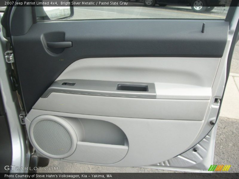 Bright Silver Metallic / Pastel Slate Gray 2007 Jeep Patriot Limited 4x4