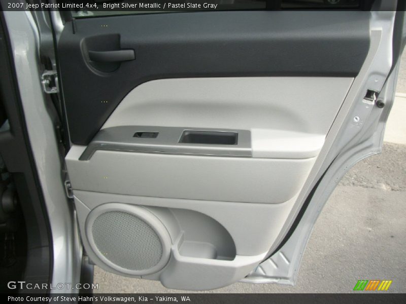 Bright Silver Metallic / Pastel Slate Gray 2007 Jeep Patriot Limited 4x4