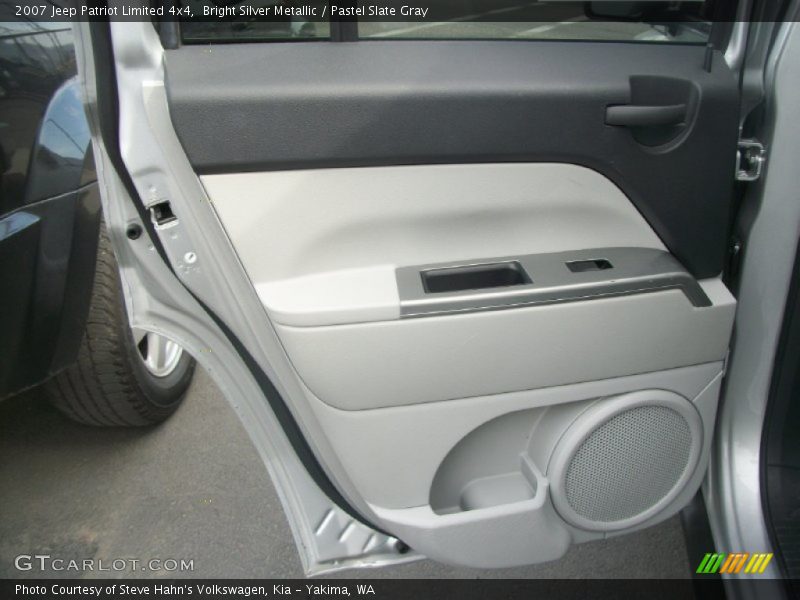 Bright Silver Metallic / Pastel Slate Gray 2007 Jeep Patriot Limited 4x4