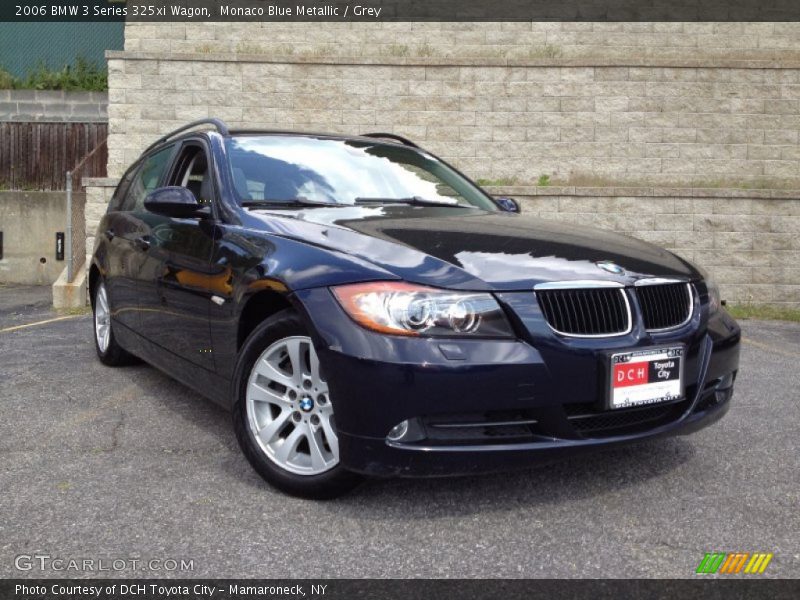 Monaco Blue Metallic / Grey 2006 BMW 3 Series 325xi Wagon