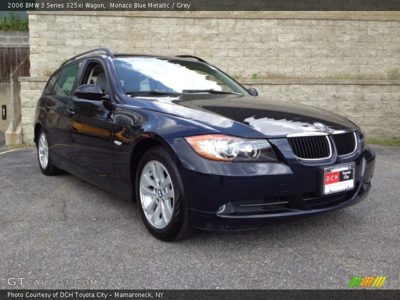 Monaco Blue Metallic / Grey 2006 BMW 3 Series 325xi Wagon