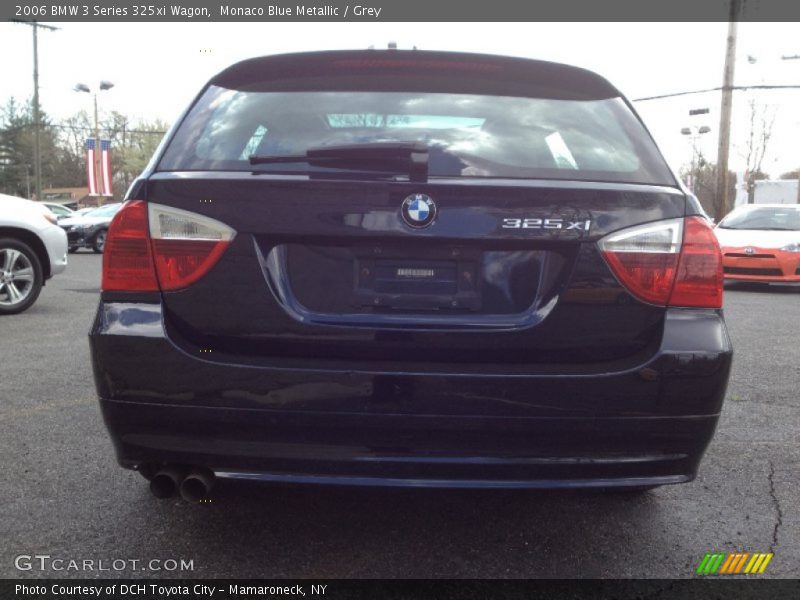 Monaco Blue Metallic / Grey 2006 BMW 3 Series 325xi Wagon