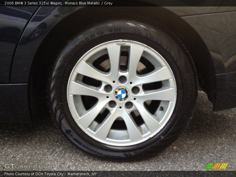 Monaco Blue Metallic / Grey 2006 BMW 3 Series 325xi Wagon