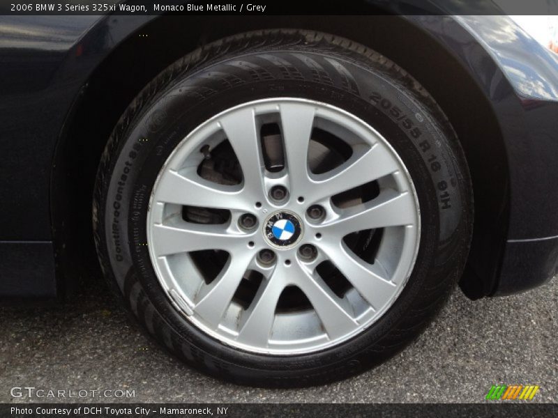 Monaco Blue Metallic / Grey 2006 BMW 3 Series 325xi Wagon