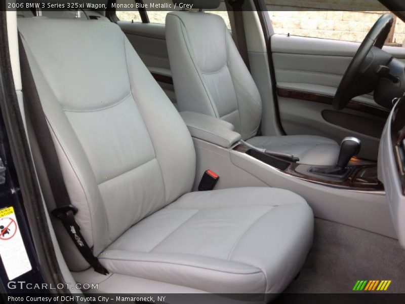Monaco Blue Metallic / Grey 2006 BMW 3 Series 325xi Wagon