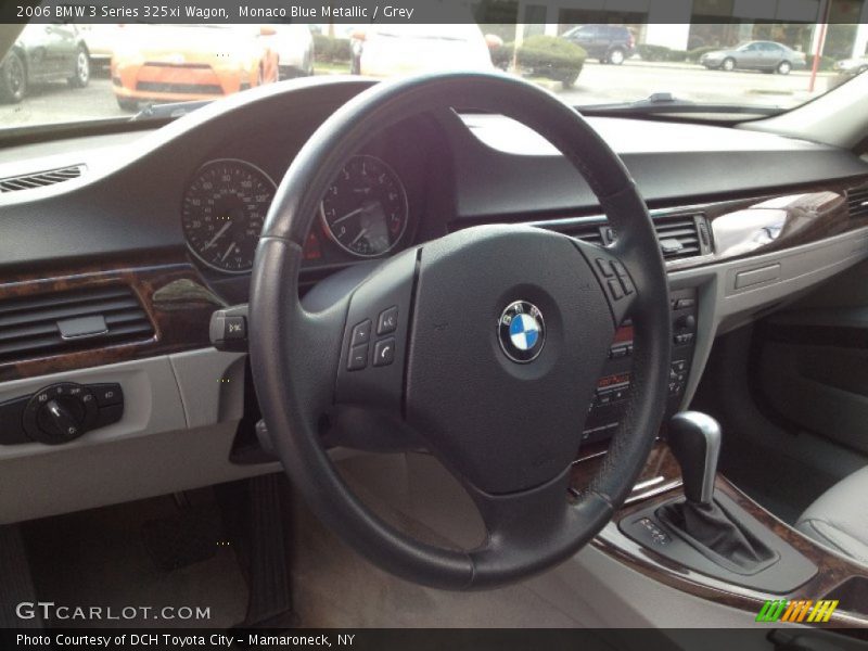 Monaco Blue Metallic / Grey 2006 BMW 3 Series 325xi Wagon