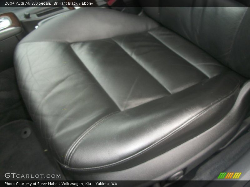 Brilliant Black / Ebony 2004 Audi A6 3.0 Sedan