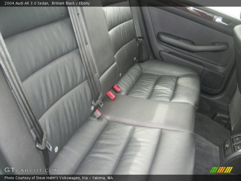 Brilliant Black / Ebony 2004 Audi A6 3.0 Sedan
