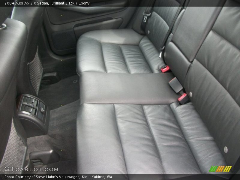 Brilliant Black / Ebony 2004 Audi A6 3.0 Sedan