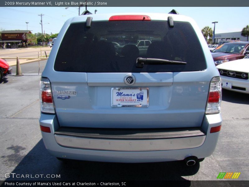 Light Ice Blue Metallic / Stone 2009 Mercury Mariner V6