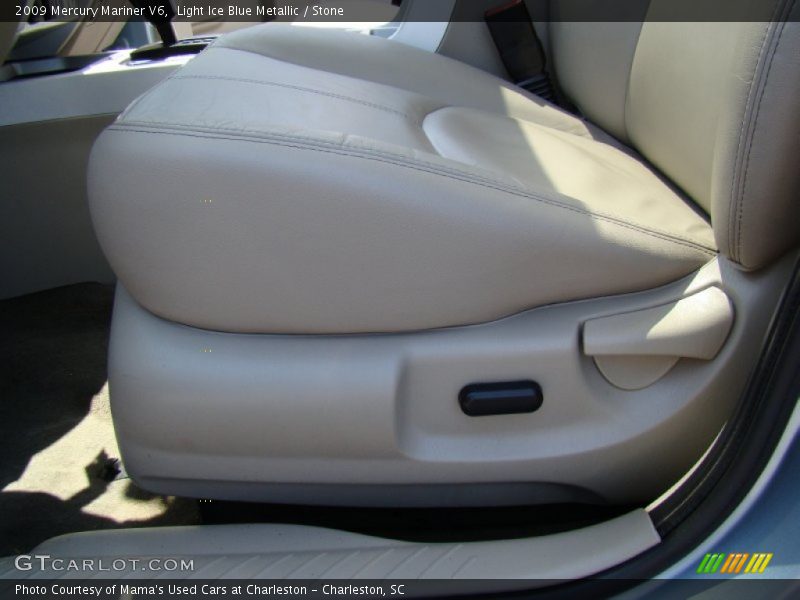 Light Ice Blue Metallic / Stone 2009 Mercury Mariner V6