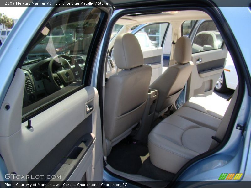 Light Ice Blue Metallic / Stone 2009 Mercury Mariner V6