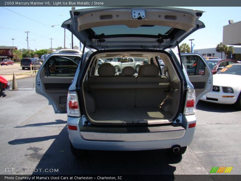 Light Ice Blue Metallic / Stone 2009 Mercury Mariner V6