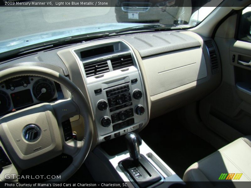 Light Ice Blue Metallic / Stone 2009 Mercury Mariner V6