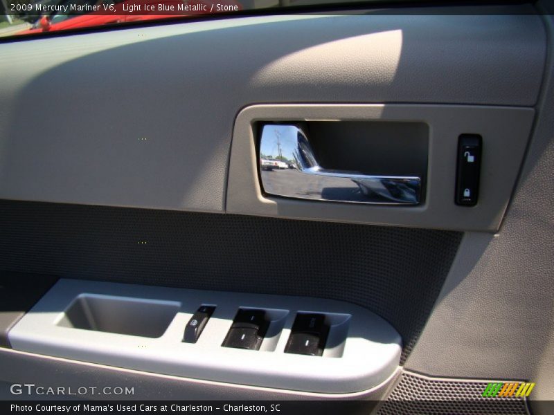 Light Ice Blue Metallic / Stone 2009 Mercury Mariner V6