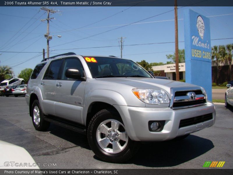 Titanium Metallic / Stone Gray 2006 Toyota 4Runner SR5 4x4